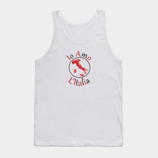 Io Amo L'Italia (I love Italy) Tank Top